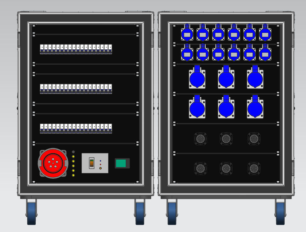 125A 54CH Distribution Box